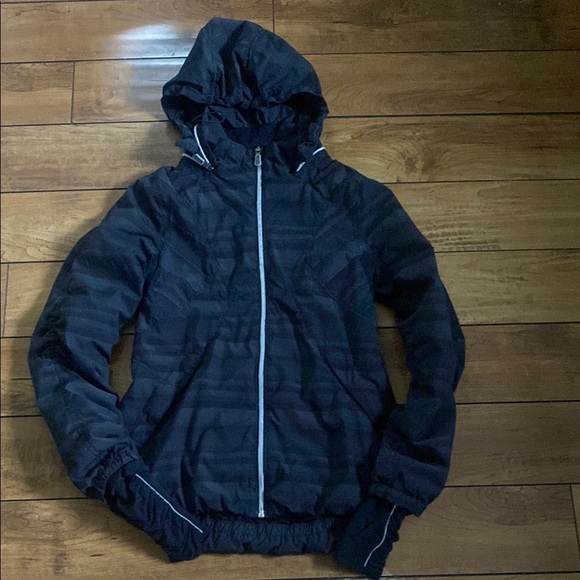 Lululemon Athletica Black Windbreaker Jacket - Picture 1 of 7